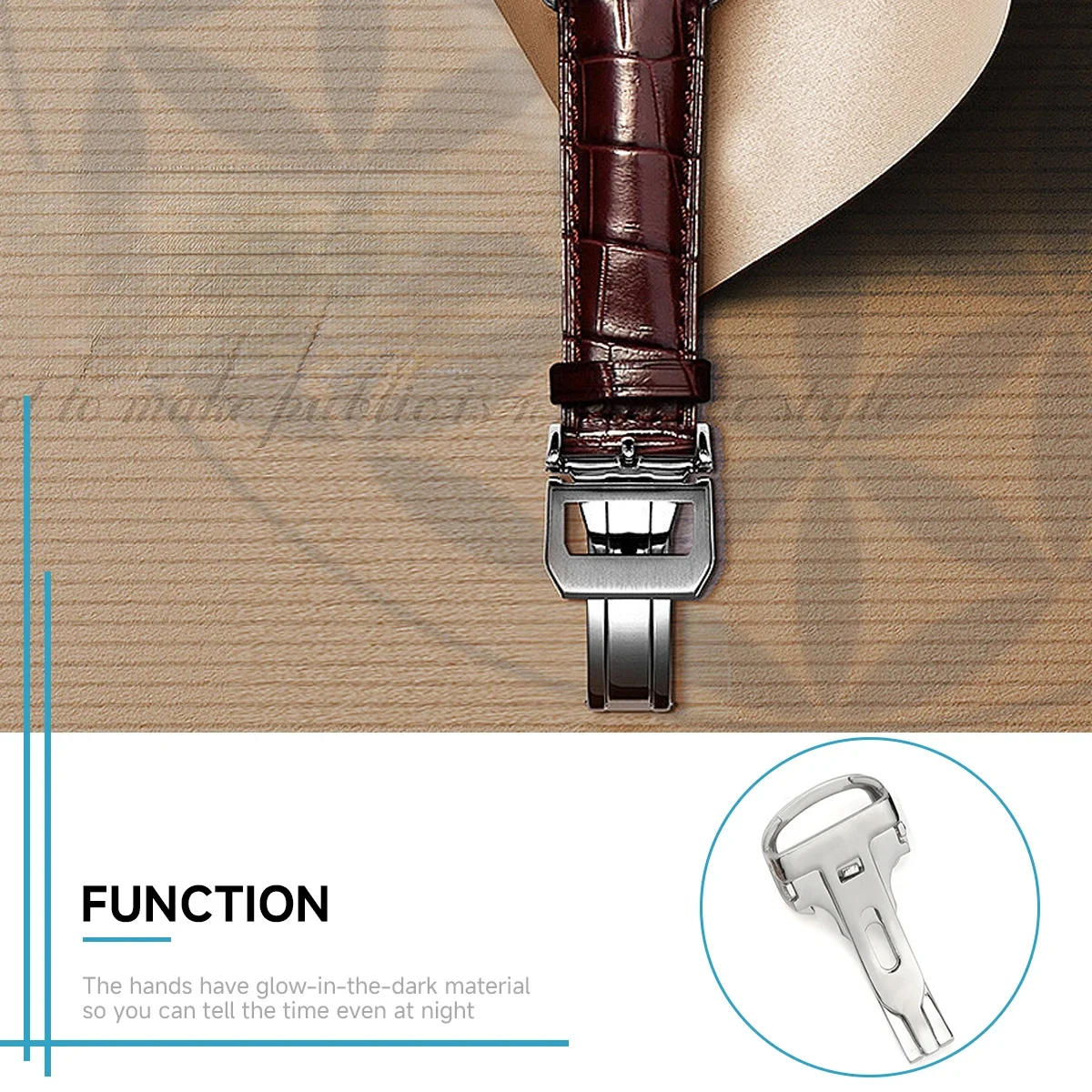 Hot Watch Buckle Stainless Ste - Butterfly Clasp Deployant incelemesi ve fiyatı