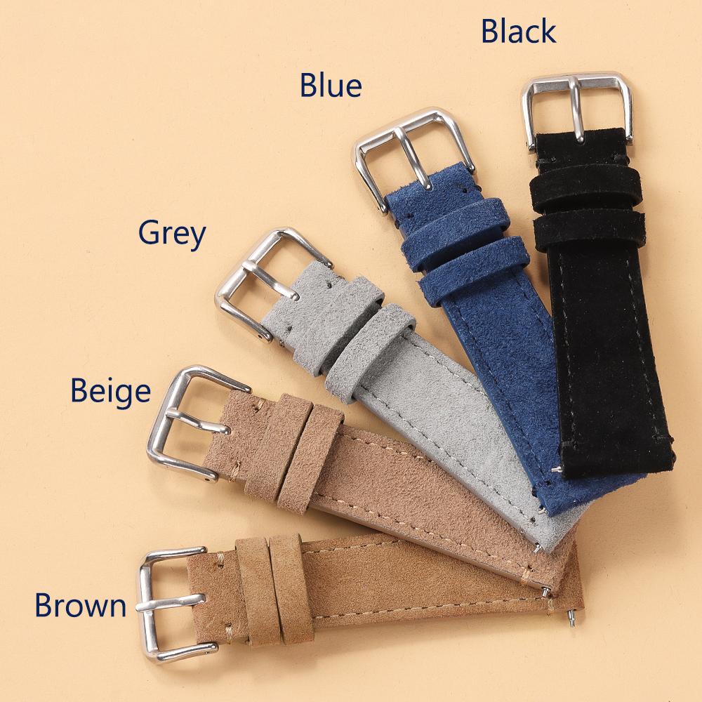 Soft Suede Retro Genuine Leath - Suede Strap Watch incelemesi ve fiyatı