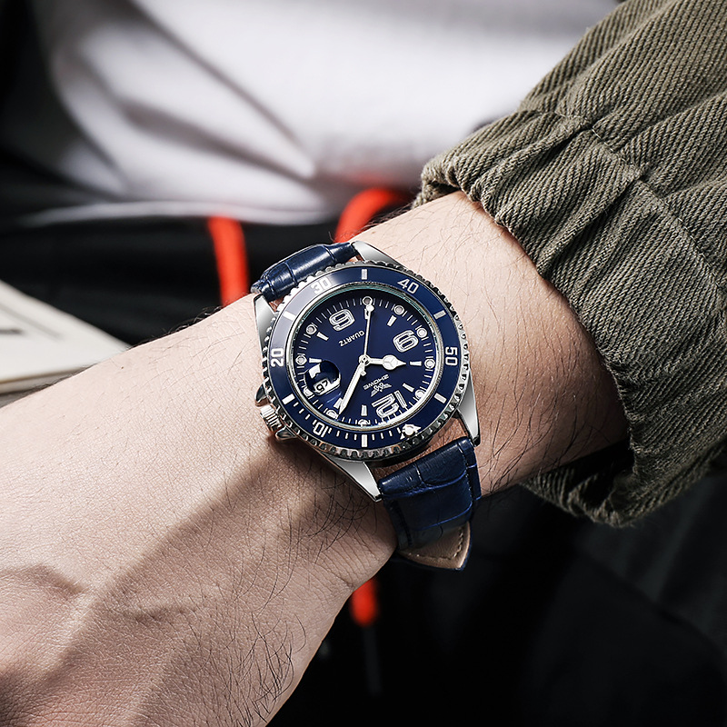 Fashion Leather Strap Men Busi - Leather Watch Band Men incelemesi ve fiyatı