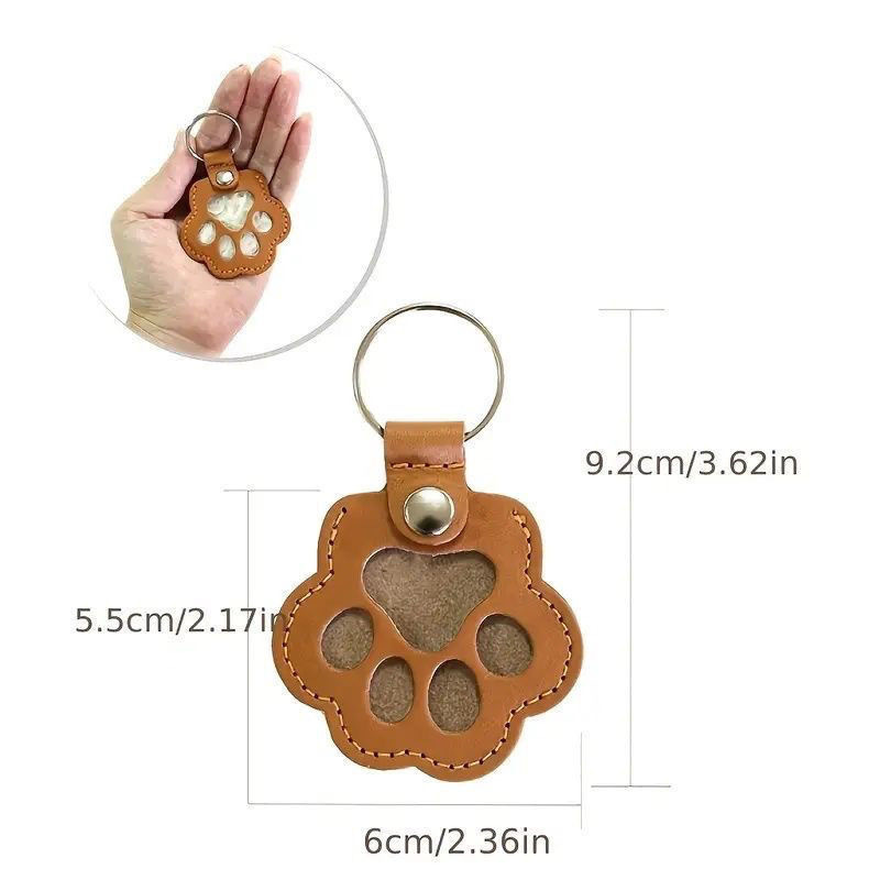 Dog Hair Collector Keychain Le - Leather Strap Quick Release incelemesi ve fiyatı