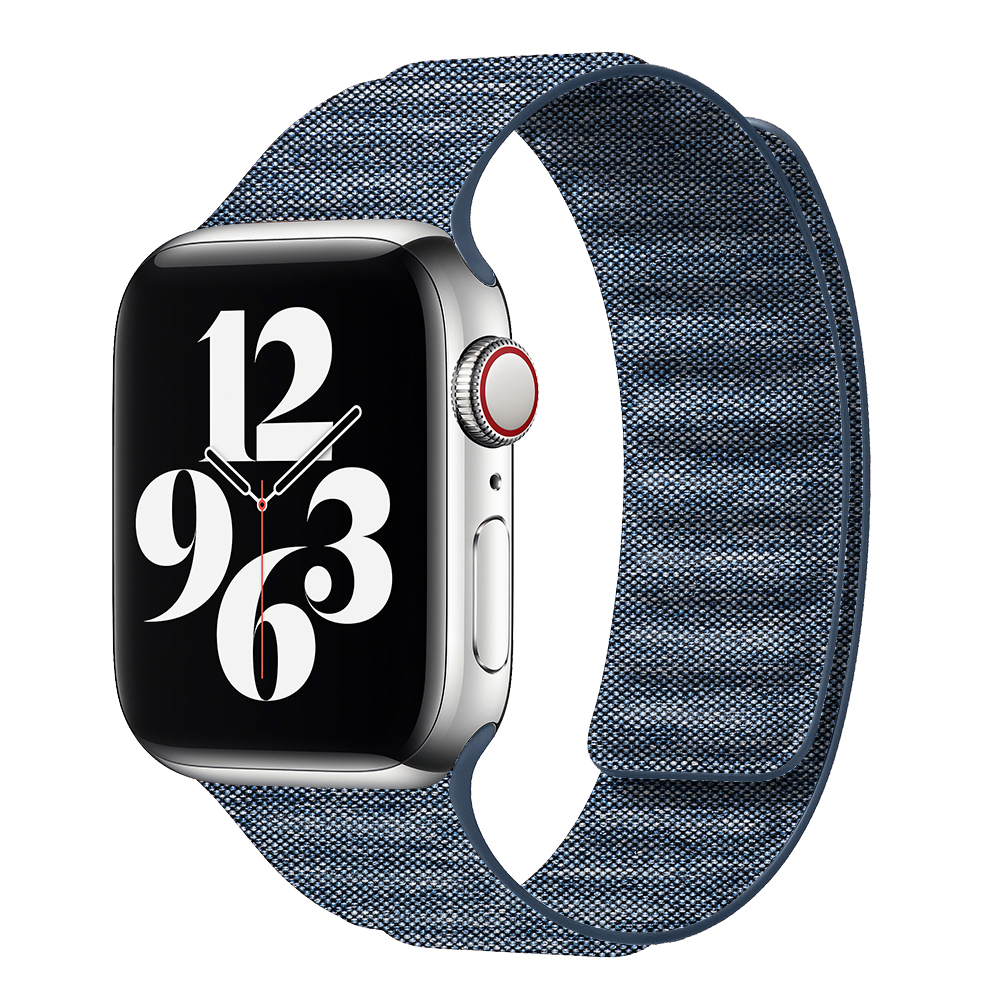 New Original Denim nylon strap - Milanese Loop Magnetic incelemesi ve fiyatı