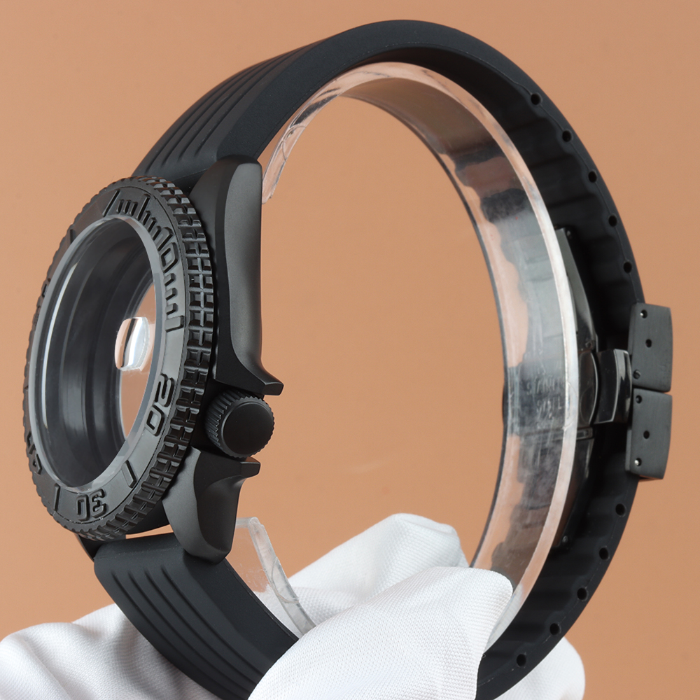 Black PVD 42mm Watch Case Rubb - Rubber Strap Diver incelemesi ve fiyatı