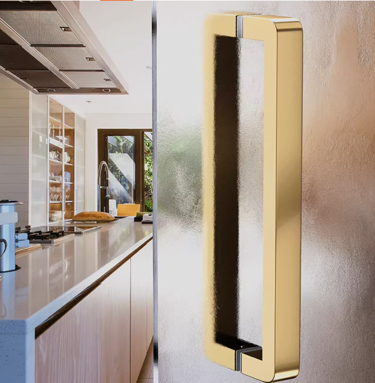 1Pc Stainless Steel Entry Glas - Curved Spring Bar incelemesi ve fiyatı