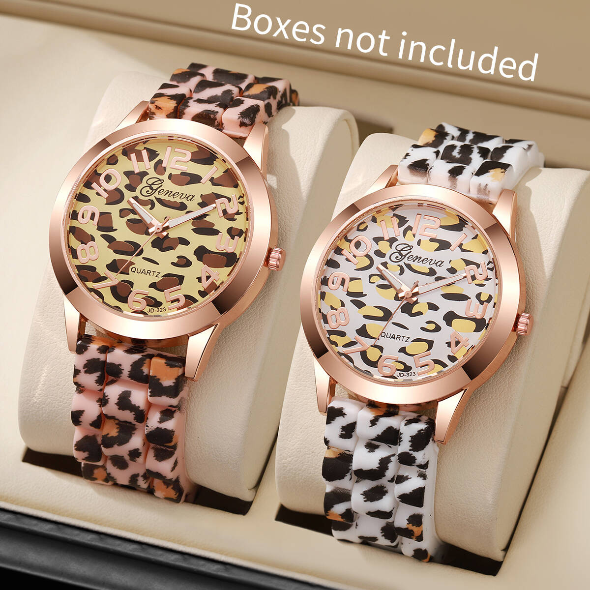 2PCS/Set Fashion Women Watches - Silicone Band Women incelemesi ve fiyatı