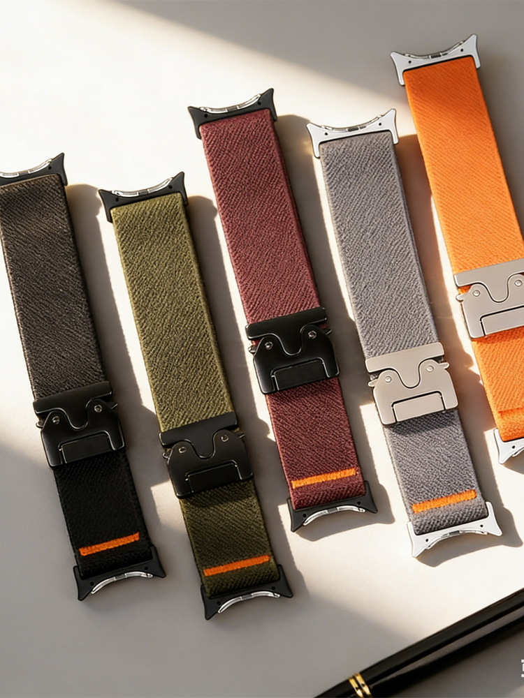 Band For Google Pixel Watch 4/ - Parachute Strap Elastic incelemesi ve fiyatı