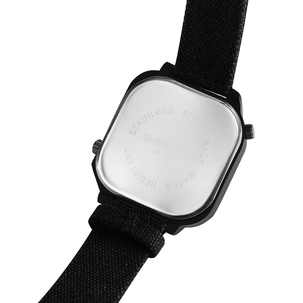 Quartz Mens Watches Top Brand  - Canvas Strap Watch incelemesi ve fiyatı