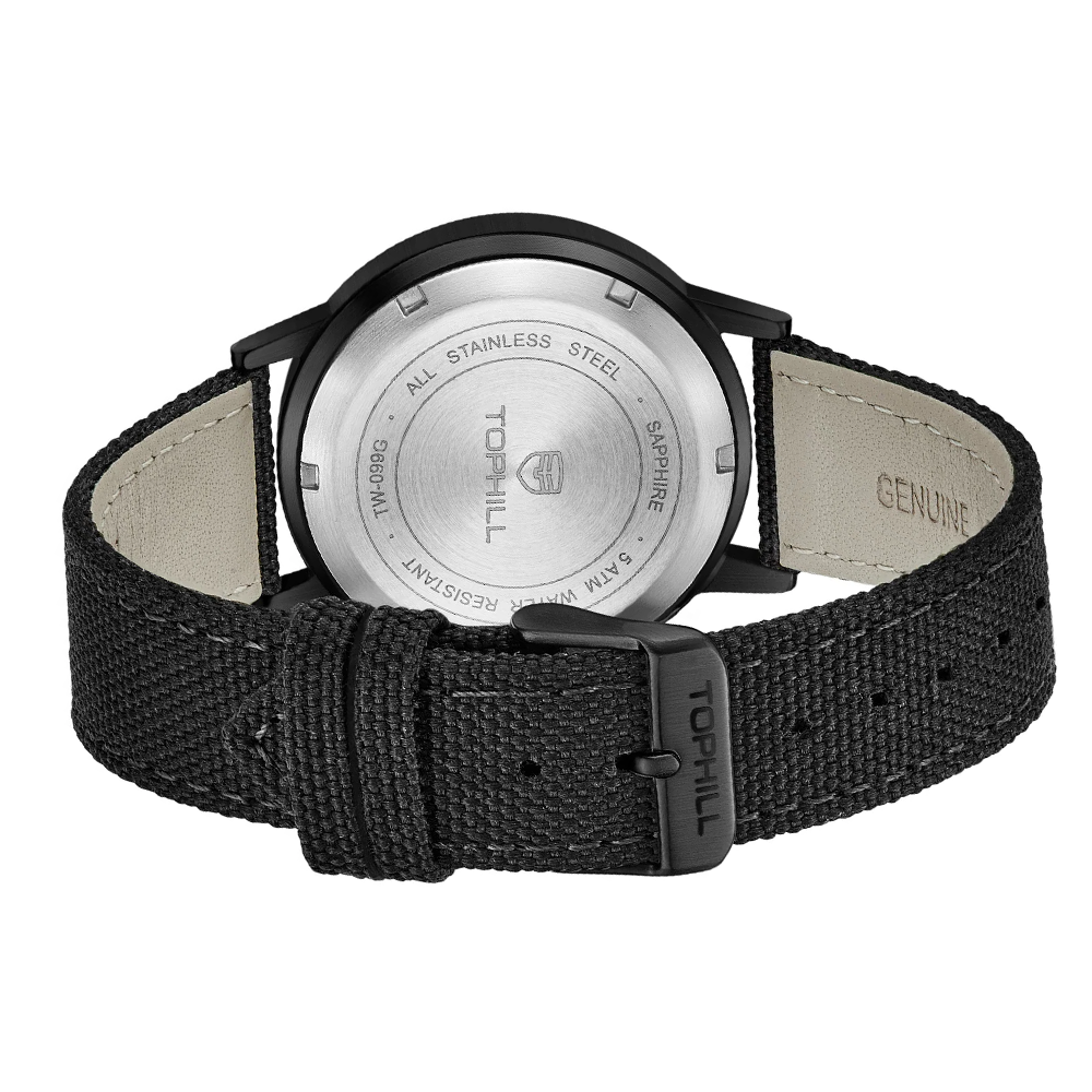 2025 New TOPHILL TW099G 40mm B - Canvas Strap Watch incelemesi ve fiyatı