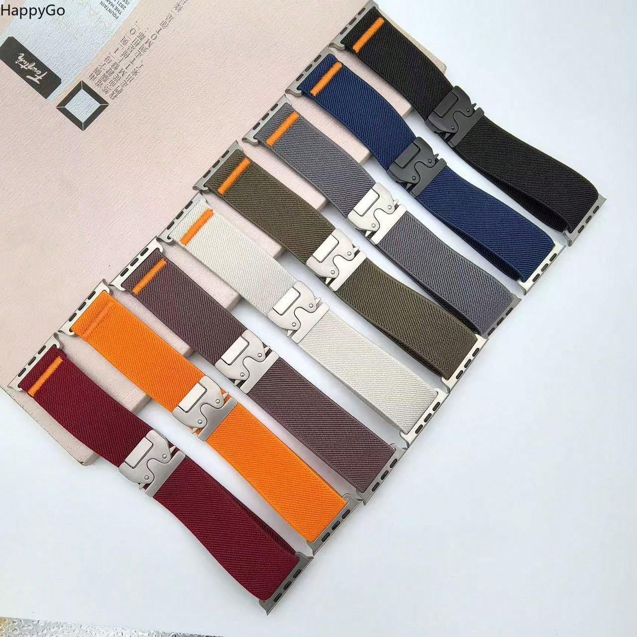Wide Stretchy Nylon Wrist Stra - Parachute Strap Elastic incelemesi ve fiyatı