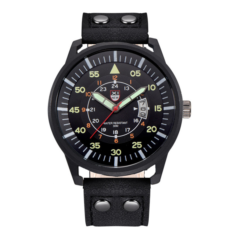 Reloj Hombre XINEW Brand Watch - Leather Watch Band Men incelemesi ve fiyatı
