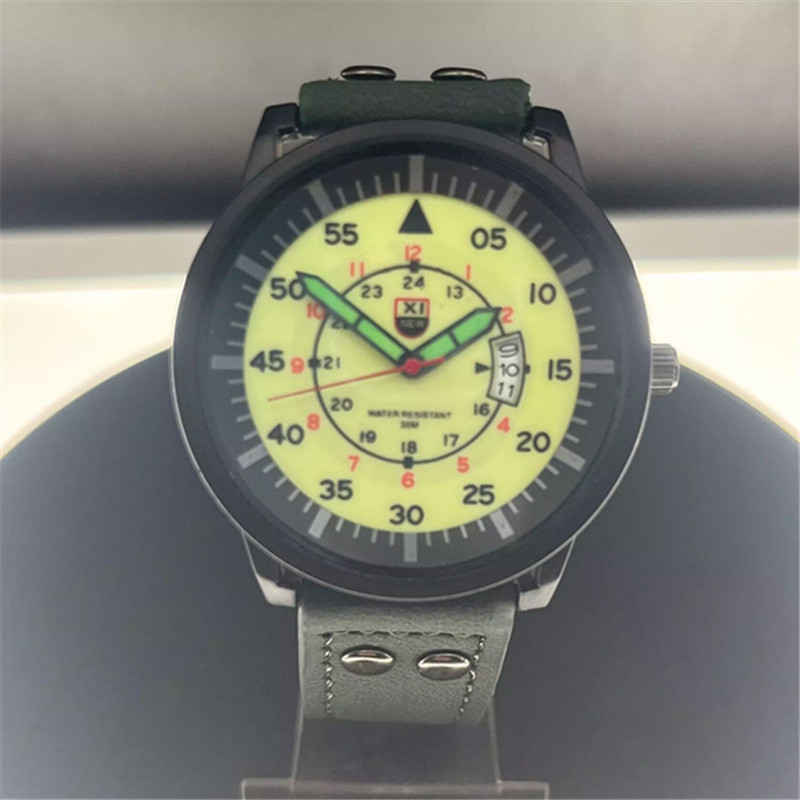 Reloj Hombre XINEW Brand Watch - Leather Watch Band Men incelemesi ve fiyatı