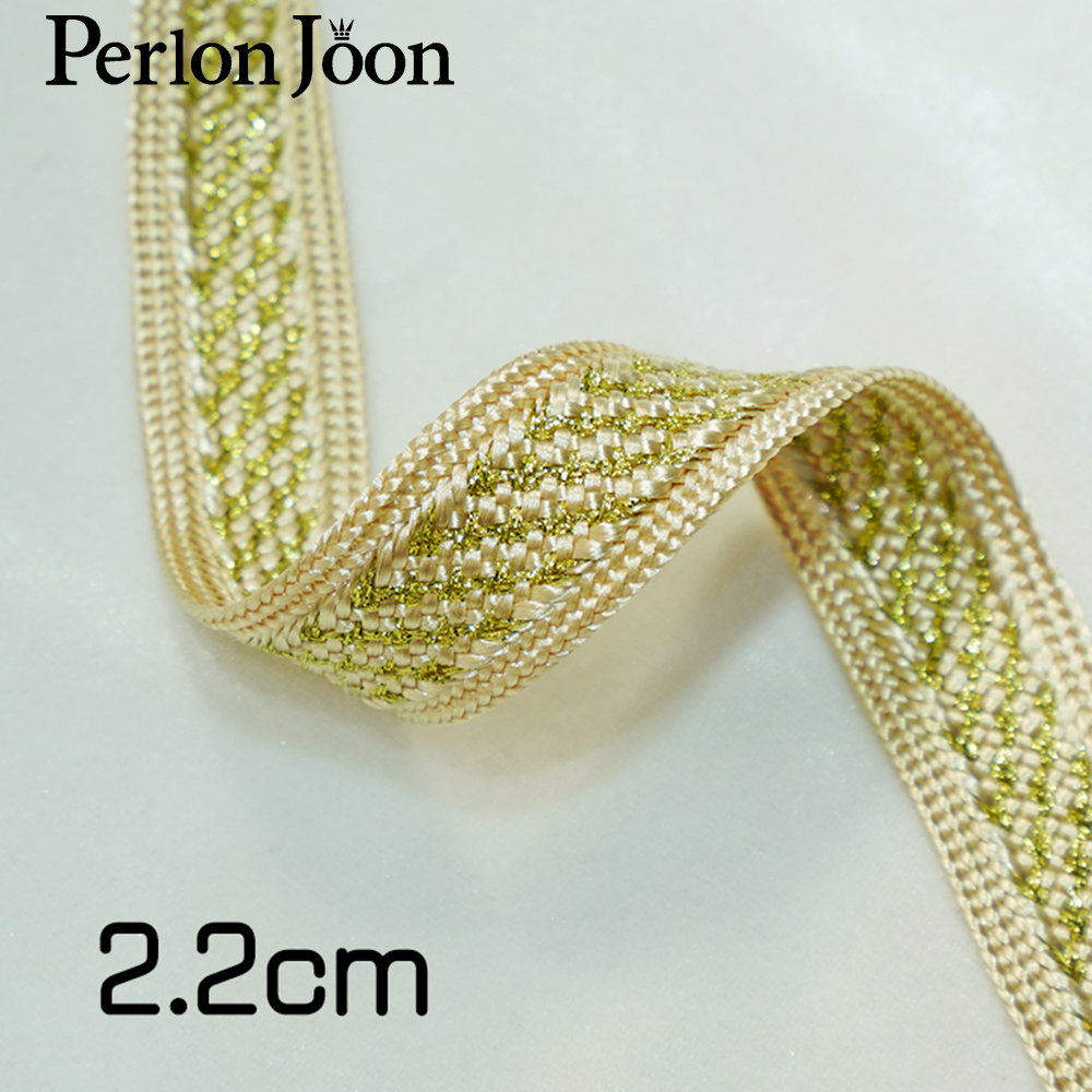 10yards/lot  gold thread polye - Perlon Strap Woven incelemesi ve fiyatı