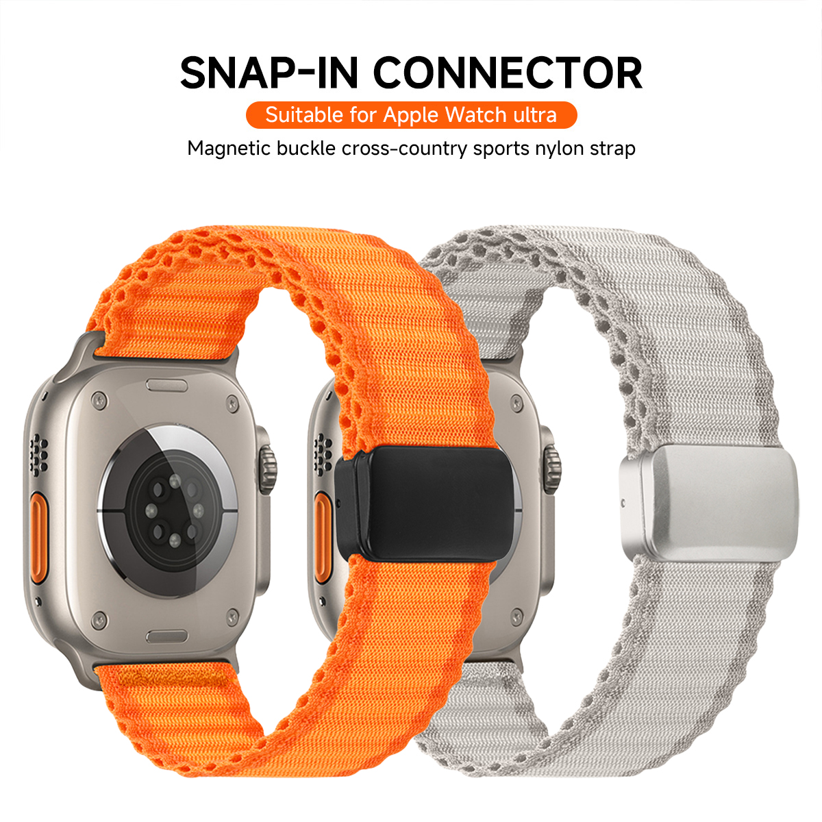 Trail Nylon Magnetic Strap for - Milanese Loop Magnetic incelemesi ve fiyatı