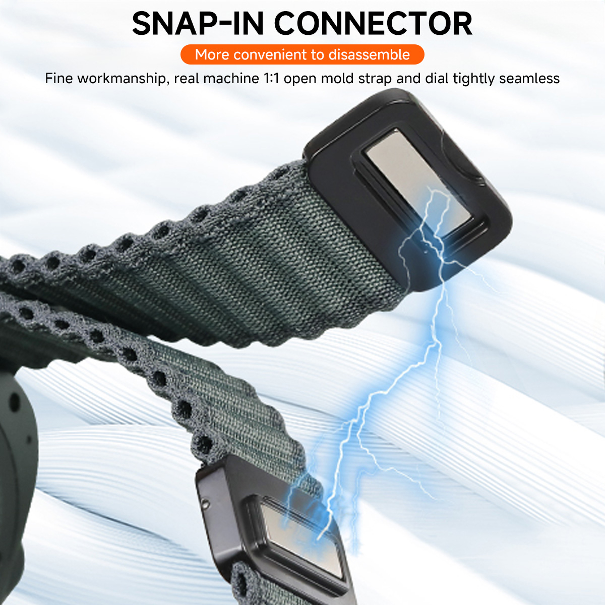 Trail Nylon Magnetic Strap for - Milanese Loop Magnetic incelemesi ve fiyatı