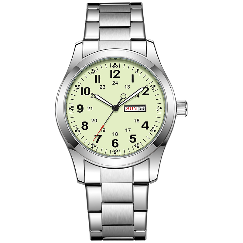 2026 Men's 42mm Watch Glow in  - Canvas Strap Watch incelemesi ve fiyatı