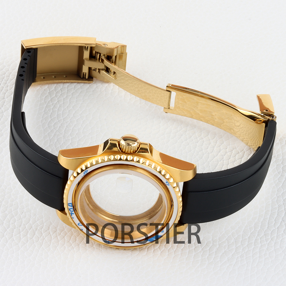 40mm Diver Watch Case for SUB  - Rubber Strap Diver incelemesi ve fiyatı